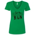 thumbnail image 1 of Inktastic St. Patrick's Day Let the Shenanigans Begin Women's V-Neck T-Shirt, 1 of 5