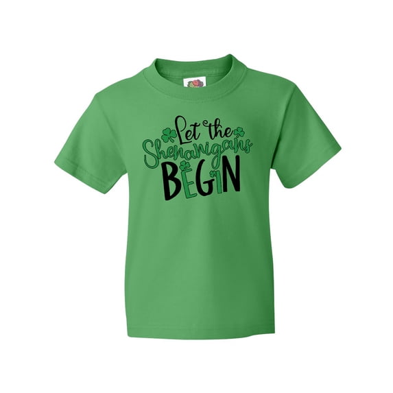 Inktastic St. Patrick's Day Let the Shenanigans Begin Youth T-Shirt