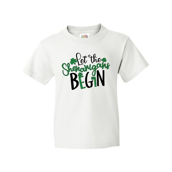 Inktastic St. Patrick's Day Let the Shenanigans Begin Youth T-Shirt