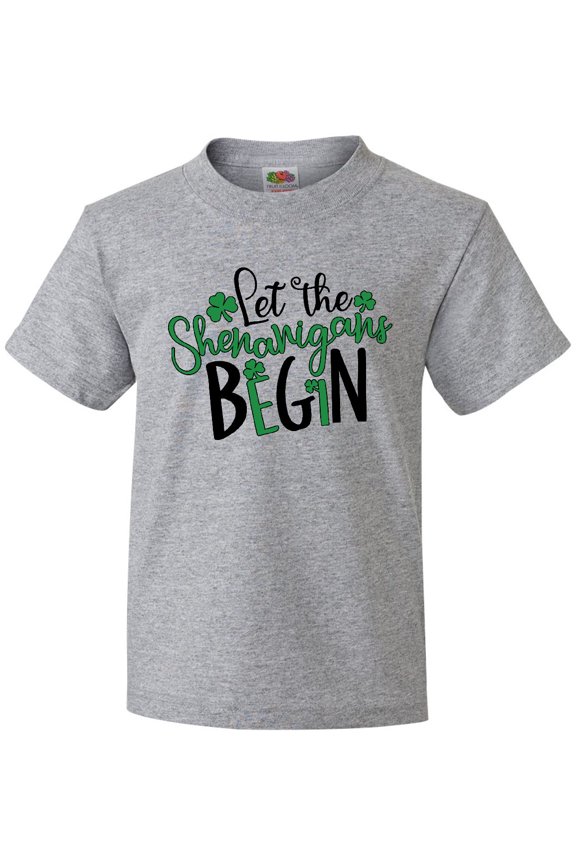 St. Patrick's Day Let the Shenanigans Begin Youth T-Shirt
