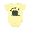 thumbnail image 1 of Inktastic St. Patrick's Day Lil' Pot of Gold Boys or Girls Baby Bodysuit, 1 of 5