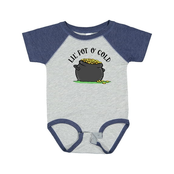 Inktastic St. Patrick's Day Lil' Pot of Gold Boys or Girls Baby Bodysuit