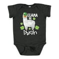 thumbnail image 1 of Inktastic St. Patrick's Day Llama Be Irish with Green Shamrocks Boys or Girls Baby Bodysuit, 1 of 5
