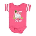 thumbnail image 1 of Inktastic St. Patrick's Day Llama Be Irish with Green Shamrocks Boys or Girls Baby Bodysuit, 1 of 5