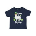 thumbnail image 1 of Inktastic St. Patrick's Day Llama Be Irish with Green Shamrocks Boys or Girls Toddler T-Shirt, 1 of 5