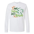 thumbnail image 1 of Inktastic St. Patrick's Day Not Lucky Just Blessed with Clover Long Sleeve T-Shirt, 1 of 5
