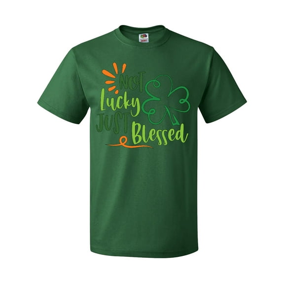 Inktastic St. Patrick's Day Not Lucky Just Blessed with Clover T-Shirt