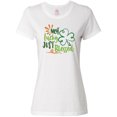 thumbnail image 1 of Inktastic St. Patrick's Day Not Lucky Just Blessed with Clover Women's T-Shirt, 1 of 5