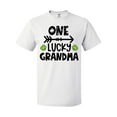 thumbnail image 1 of Inktastic St. Patrick's Day One Lucky Grandma with Shamrocks T-Shirt, 1 of 5
