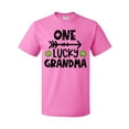 thumbnail image 1 of Inktastic St. Patrick's Day One Lucky Grandma with Shamrocks T-Shirt, 1 of 5