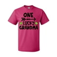 thumbnail image 1 of Inktastic St. Patrick's Day One Lucky Grandma with Shamrocks T-Shirt, 1 of 5