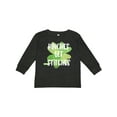 thumbnail image 1 of Inktastic St. Patrick's Day Pinches Get Stitches Boys or Girls Long Sleeve Toddler T-Shirt, 1 of 5