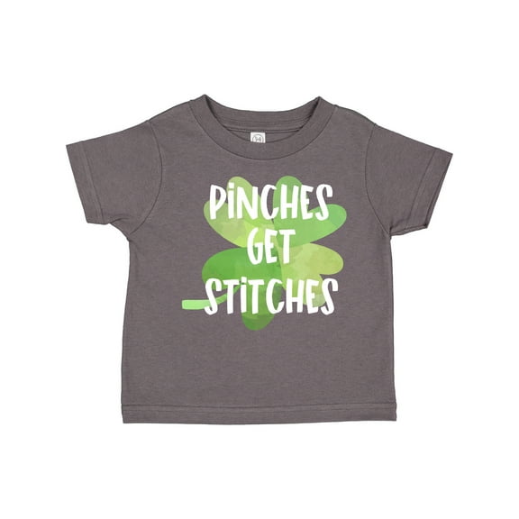 Inktastic St. Patrick's Day Pinches Get Stitches Boys or Girls Toddler T-Shirt