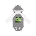 thumbnail image 1 of Inktastic St. Patrick's Day Pinches Get Stitches Shamrocks Boys or Girls Long Sleeve Baby Bodysuit, 1 of 5