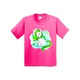 thumbnail image 1 of Inktastic St. Patrick's Day Unicorn with Four Leaf Clovers Youth T-Shirt, 1 of 5