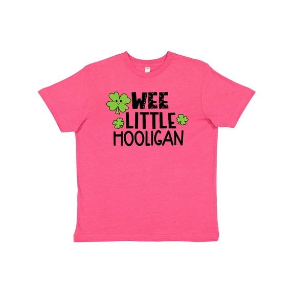 Inktastic St. Patrick's Day Wee Little Hooligan with Clovers Youth T-Shirt