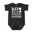 thumbnail image 1 of Inktastic St. Patrick's Day Wee Little Hooligan with Shamrocks Boys or Girls Baby Bodysuit, 1 of 5