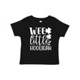thumbnail image 1 of Inktastic St. Patrick's Day Wee Little Hooligan with Shamrocks Boys or Girls Baby T-Shirt, 1 of 5