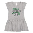 thumbnail image 1 of Inktastic St. Patrick's Day the Leprechauns Made Me Do It Girls Toddler Dress, 1 of 5
