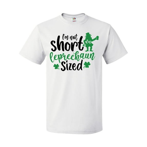 Inktastic St. Patrick'sDay I'm Not Short I'm Leprechaun Sized T-Shirt