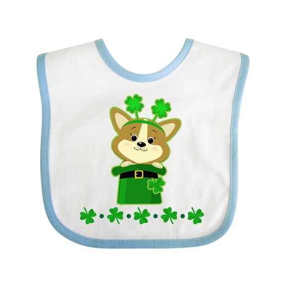 Inktastic St Patricks Day Clothes Boys or Girls Baby Bib