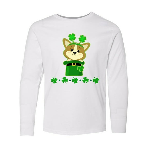 Inktastic St Patricks Day Clothes Long Sleeve Youth T-Shirt