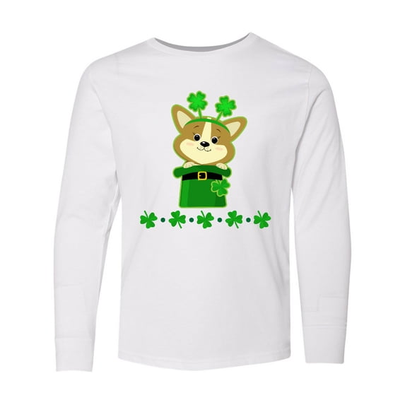 Inktastic St Patricks Day Clothes Long Sleeve Youth T-Shirt