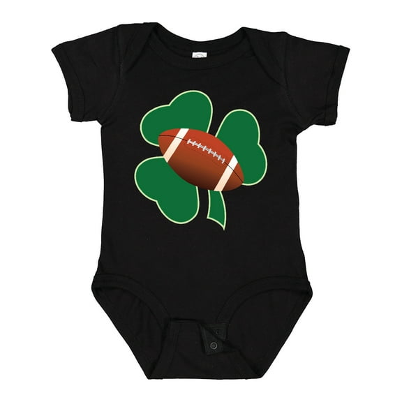 Inktastic St Patricks Day Football Boys or Girls Baby Bodysuit