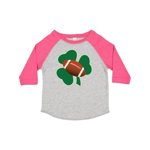 Inktastic St Patricks Day Football Boys or Girls Toddler T-Shirt