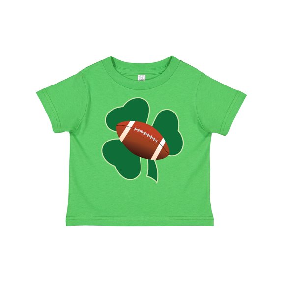 Inktastic St Patricks Day Football Boys or Girls Toddler T-Shirt
