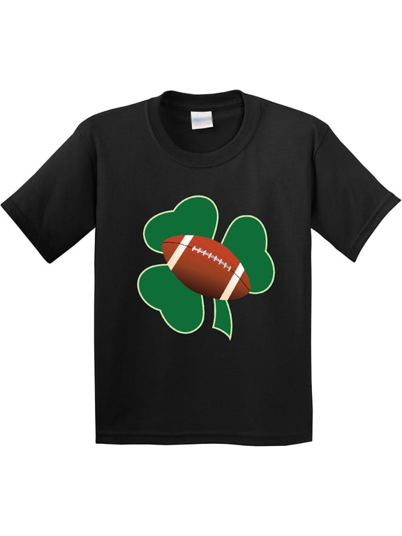 St Patricks Day Football Youth T-Shirt