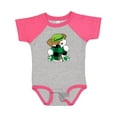 thumbnail image 1 of Inktastic St Patricks Day Irish Buffalo Plaid Puppy Boys or Girls Baby Bodysuit, 1 of 5
