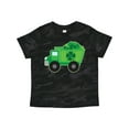 thumbnail image 1 of Inktastic St Patricks Day Irish Clover Dump Truck Childs Boys Toddler T-Shirt, 1 of 5