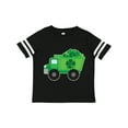 thumbnail image 1 of Inktastic St Patricks Day Irish Clover Dump Truck Childs Boys Toddler T-Shirt, 1 of 5