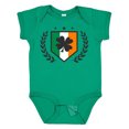 thumbnail image 1 of Inktastic St Patricks Day Irish Flag Shield and Shamrock Boys or Girls Baby Bodysuit, 1 of 5