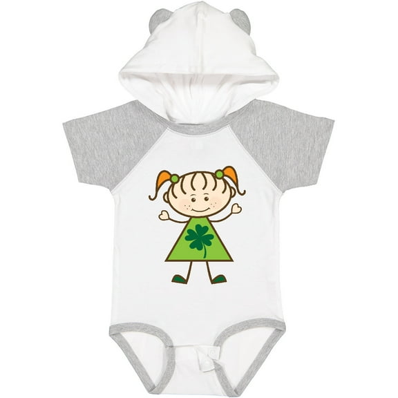 Inktastic St Patricks Day Irish Girl Girls Baby Bodysuit