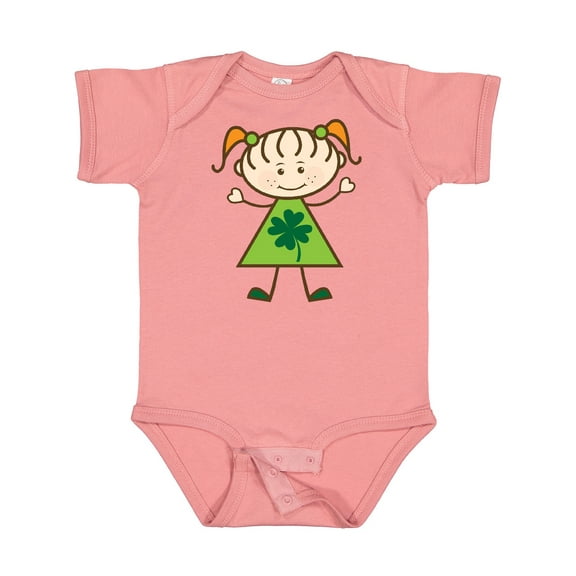 Inktastic St Patricks Day Irish Girl Girls Baby Bodysuit