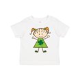 thumbnail image 1 of Inktastic St Patricks Day Irish Girl Girls Toddler T-Shirt, 1 of 5