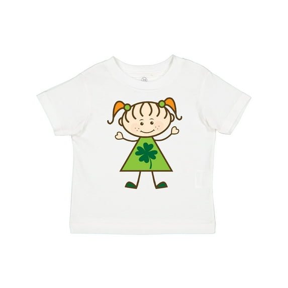 Inktastic St Patricks Day Irish Girl Girls Toddler T-Shirt