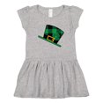 thumbnail image 1 of Inktastic St Patricks Day Irish Green Buffalo Plaid Girls Toddler Dress, 1 of 5