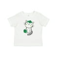 thumbnail image 1 of Inktastic St Patricks Day Irish Kitty Cat Girls Baby T-Shirt, 1 of 5