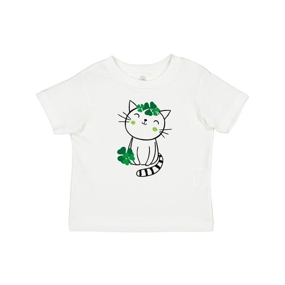 Inktastic St Patricks Day Irish Kitty Cat Girls Baby T-Shirt