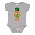 thumbnail image 1 of Inktastic St Patricks Day Irish Teddy Bear Shamrock Boys or Girls Baby Bodysuit, 1 of 5
