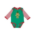 thumbnail image 1 of Inktastic St Patricks Day Irish Teddy Bear Shamrock Boys or Girls Long Sleeve Baby Bodysuit, 1 of 5