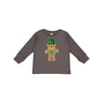 thumbnail image 1 of Inktastic St Patricks Day Irish Teddy Bear Shamrock Boys or Girls Long Sleeve Toddler T-Shirt, 1 of 5