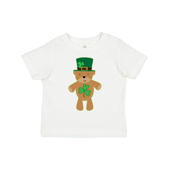 Inktastic St Patricks Day Irish Teddy Bear Shamrock Boys or Girls Toddler T-Shirt