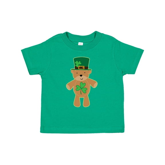 Inktastic St Patricks Day Irish Teddy Bear Shamrock Boys or Girls Toddler T-Shirt
