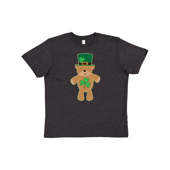 Inktastic St Patricks Day Irish Teddy Bear Shamrock Youth T-Shirt