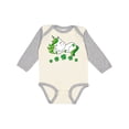 thumbnail image 1 of Inktastic St Patricks Day Irish Unicorn Girls Long Sleeve Baby Bodysuit, 1 of 5