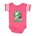 thumbnail image 1 of Inktastic St Patricks Day Irish Unicorn Illustration with Shamrocks Boys or Girls Baby Bodysuit, 1 of 5